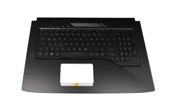 90NB0GM2-R31GE0 Original Asus Tastatur inkl. Topcase DE (deutsch) schwarz/schwarz mit Backlight (RGB Backlight)