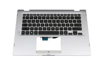 90NB0N32-R32GE0 Original Asus Tastatur inkl. Topcase DE (deutsch) schwarz/silber mit Backlight