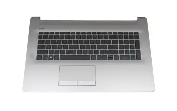 L91024-041 Original HP Tastatur inkl. Topcase DE (deutsch) schwarz/silber mit Backlight mit ODD