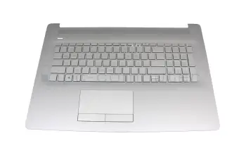 L92785-041 Original HP Tastatur inkl. Topcase DE (deutsch) silber/silber