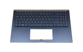 90NB0NK1-R30GE0 Original Asus Tastatur inkl. Topcase DE (deutsch) blau/blau mit Backlight