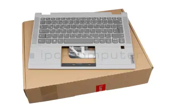 5CB0Y85377 Original Lenovo Tastatur inkl. Topcase DE (deutsch) dunkelgrau/grau mit Backlight
