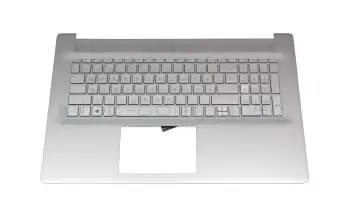 M50458-041 Original HP Tastatur inkl. Topcase DE (deutsch) silber/silber
