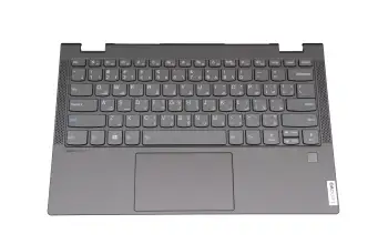 5CB0W43751 Original Lenovo Tastatur inkl. Topcase UAE (arabisch) grau/grau mit Backlight