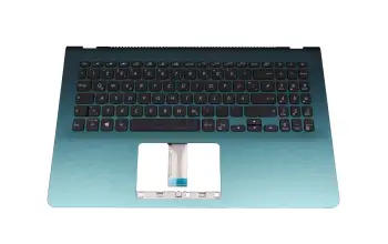 90NB0IA1-R32GE0 Original Asus Tastatur inkl. Topcase DE (deutsch) schwarz/türkis mit Backlight