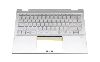 L96519-041 Original HP Tastatur inkl. Topcase DE (deutsch) mit Backlight