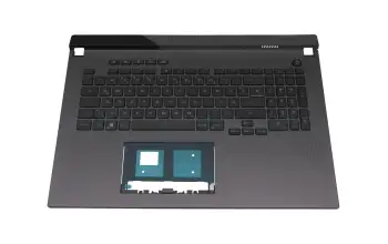 90NR05C2-R31GE0 Original Asus Tastatur inkl. Topcase DE (deutsch) schwarz/grau mit Backlight