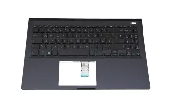 90NX0401-R33GE1 Original Asus Tastatur inkl. Topcase DE (deutsch) schwarz/blau