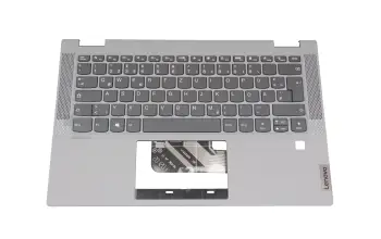5CB0Y85408 Original Lenovo Tastatur inkl. Topcase DE (deutsch) grau/grau