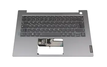5CB0W44352 Original Lenovo Tastatur inkl. Topcase DE (deutsch) grau/silber