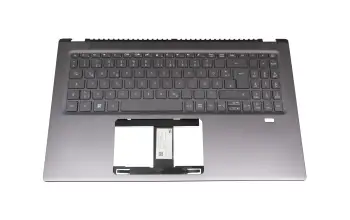 6B.ABDN2.014 Original Acer Tastatur inkl. Topcase DE (deutsch) grau/grau mit Backlight