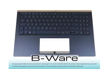 13NB5NM1AM0311 Original Asus Tastatur inkl. Topcase DE (deutsch) blau/blau mit Backlight B-Ware