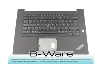 01YU774 Original Lenovo Tastatur inkl. Topcase DE (deutsch) schwarz/schwarz mit Backlight und Mouse-Stick B-Ware
