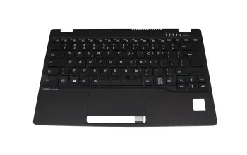 CP827065-XX Original Fujitsu Tastatur inkl. Topcase US (englisch) schwarz/schwarz mit Backlight