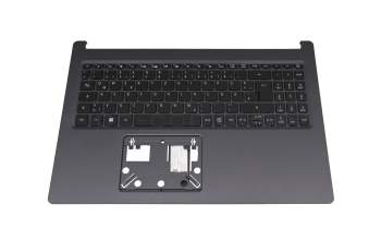 Tastatur inkl. Topcase DE (deutsch) schwarz/schwarz mit Backlight original für Acer Aspire 5 (A515-44G)