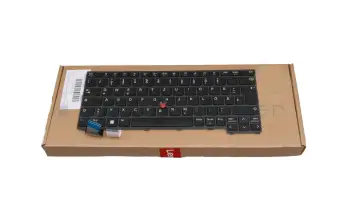 5N21H77123 Original Lenovo Tastatur DE (deutsch) grau mit Backlight und Mouse-Stick