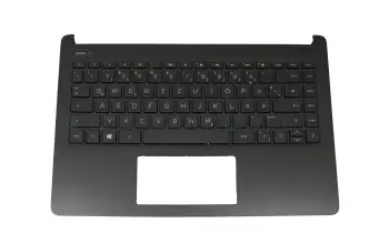 L61504-041 Original HP Tastatur inkl. Topcase DE (deutsch) schwarz/grau