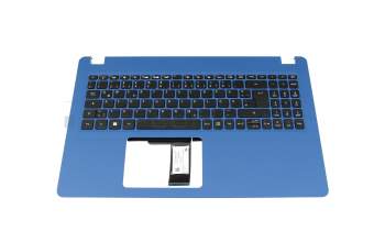 6B.HS6N2.014 Original Acer Tastatur inkl. Topcase DE (deutsch) schwarz/blau