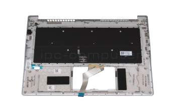 102-016M2LHA03 Original Acer Tastatur inkl. Topcase DE (deutsch) silber/silber mit Backlight