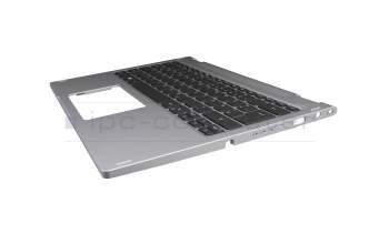 11904E40K202 Original Acer Tastatur inkl. Topcase DE (deutsch) schwarz/silber mit Backlight