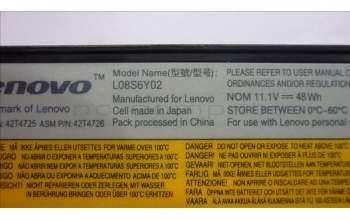 Lenovo 121000791 Sanyo Ayers 11.1V 3S2P 4400mAhNBbattery