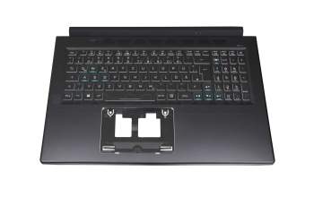 12504F2AK203 Original Acer Tastatur inkl. Topcase DE (deutsch) schwarz/schwarz mit Backlight