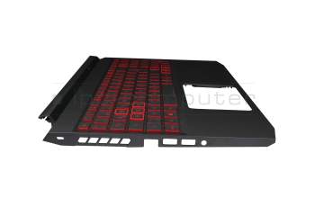 13004E23K201 Original Acer Tastatur inkl. Topcase DE (deutsch) schwarz/rot/schwarz mit Backlight (Geforce1650)