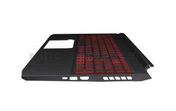 13004E23K201 Original Acer Tastatur inkl. Topcase DE (deutsch) schwarz/rot/schwarz mit Backlight (Geforce1650)