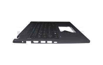 13304EACK201 Original Acer Tastatur inkl. Topcase DE (deutsch) schwarz/grau mit Backlight