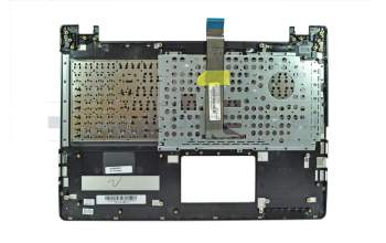 13GNUH10P08X-3 Original Asus Tastatur inkl. Topcase SF (schweiz-französisch) schwarz/silber
