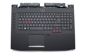 13N0-F4M0111 Original Acer Tastatur inkl. Topcase DE (deutsch) schwarz/schwarz mit Backlight