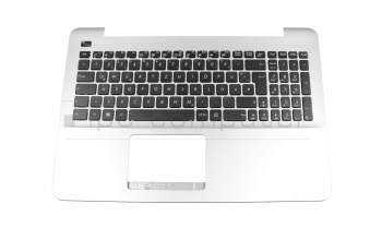 13N0-R7A0913 Original Asus Tastatur inkl. Topcase DE (deutsch) silber/silber