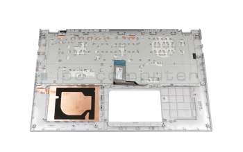 13N1-6TA0911 Original Asus Tastatur inkl. Topcase DE (deutsch) silber/silber