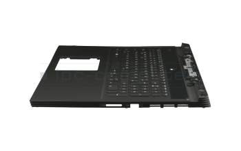 13N4-0JA0501 Original Dell Tastatur inkl. Topcase DE (deutsch) schwarz/schwarz mit Backlight