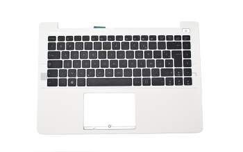 13NB0092P03011 Original Asus Tastatur inkl. Topcase FR (französisch) schwarz/weiß