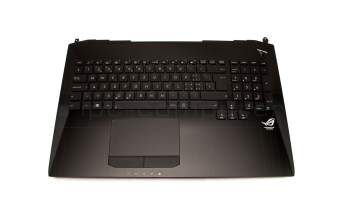 13NB00M1P15011 Original Asus Tastatur inkl. Topcase SF (schweiz-französisch) schwarz/schwarz mit Backlight