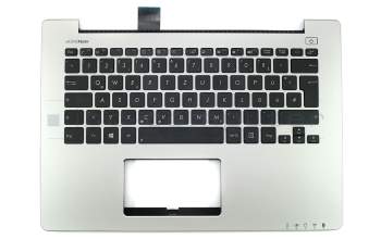 13NB00Z1M02021 Original Asus Tastatur inkl. Topcase DE (deutsch) schwarz/silber