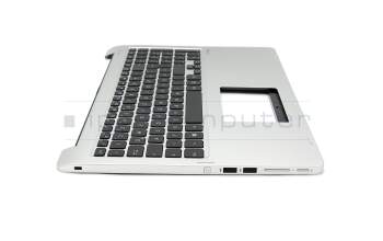 13NB05R1AM311 Original Asus Tastatur inkl. Topcase DE (deutsch) schwarz/silber