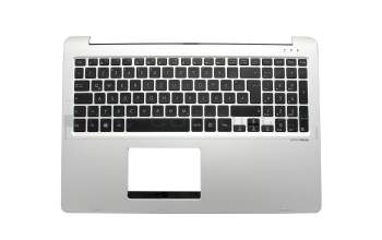 13NB05R1M06011 Original Asus Tastatur inkl. Topcase DE (deutsch) schwarz/silber
