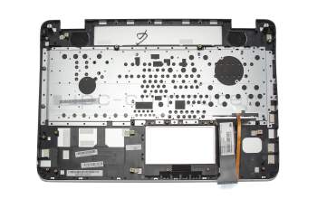 13NB05T1AM0201 Original Asus Tastatur inkl. Topcase FR (französisch) silber/silber mit Backlight