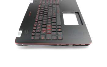 13NB05T1P19011 Original Asus Tastatur inkl. Topcase DE (deutsch) schwarz/schwarz mit Backlight
