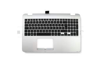 13NB0AI1P05011 Original Asus Tastatur inkl. Topcase DE (deutsch) schwarz/silber