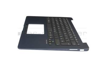 13NB0EC2AM0511 Original Asus Tastatur inkl. Topcase DE (deutsch) schwarz/blau mit Backlight