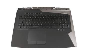 13NB0EU0M03X11 Original Asus Tastatur inkl. Topcase DE (deutsch) schwarz/schwarz mit Backlight - mit Lautsprechern -
