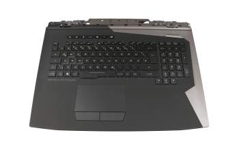 13NB0EU0M07X11 Original Asus Tastatur inkl. Topcase DE (deutsch) schwarz/schwarz mit Backlight - mit Lautsprechern -