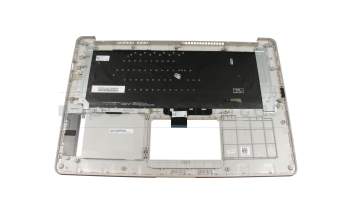 13NB0FQXP04X11 Original Asus Tastatur inkl. Topcase DE (deutsch) schwarz/silber mit Backlight