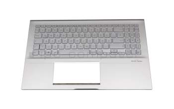 13NB0MI1AM0121 Original Asus Tastatur inkl. Topcase DE (deutsch) silber/silber mit Backlight