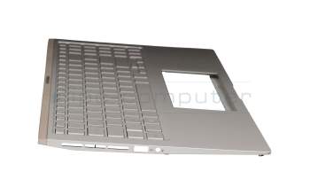 13NB0NM1P01011-1 Original Asus Tastatur inkl. Topcase DE (deutsch) silber/silber mit Backlight