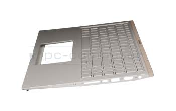 13NB0NM1P01011-1 Original Asus Tastatur inkl. Topcase DE (deutsch) silber/silber mit Backlight