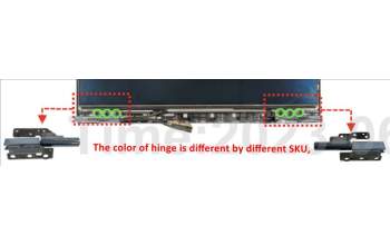 Asus 13NB0WA0P14011 UM5302TA Scharnier links(WHITE)